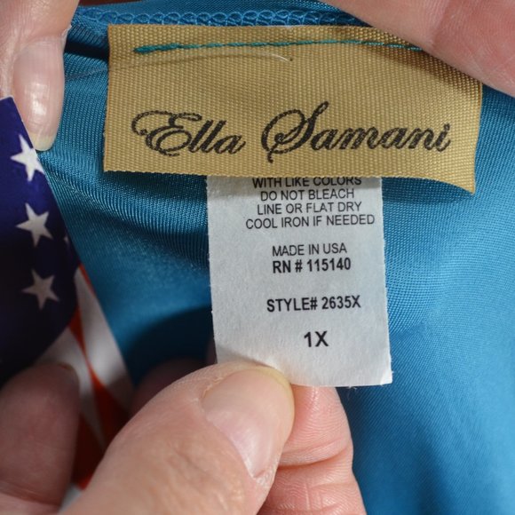 Ella Samani TEAL GREEN  Maxi Dress PLUS SIZE - Picture 12 of 13